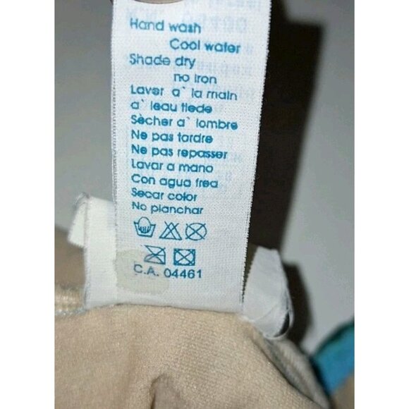 Diva Studio Small Women's Bathing Swim Suit Swimsuit Blue One Piece - Picture 5 of 5